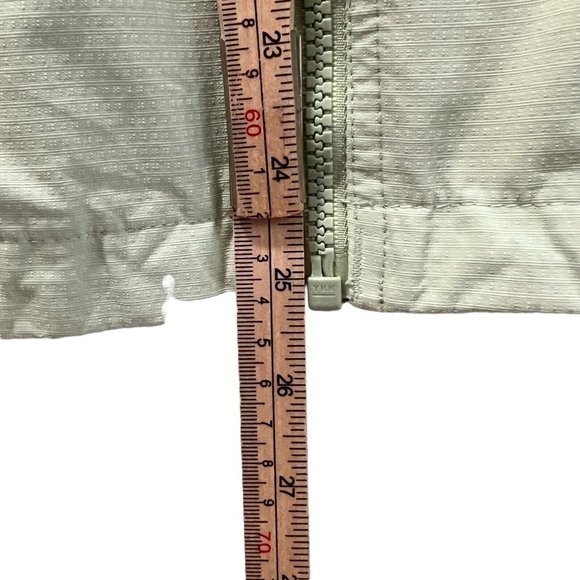 Columbia Jacket Women L Green Hooded Full Zip Lined Breathable Outdoor - Picture 7 of 13